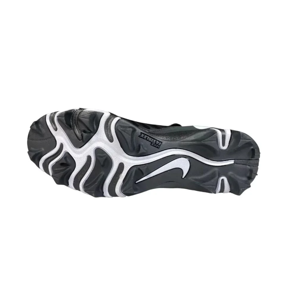 Nike Force Savage Shark 2 Football Cleats AQ7722-001‎ Black/White Size 10 NEW - Picture 7 of 10